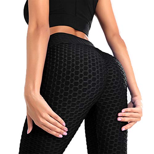 Faynore Women\'s High Waist Yoga Pants Textured Tummy Control Butt Lift –  faynore
